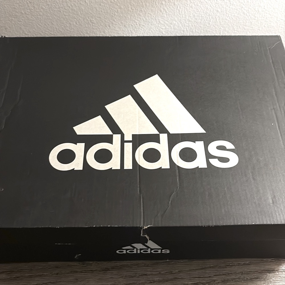 NEW [Adidas] Icon Bounce Metal Baseball Cleats Navy/White/Carbon Men’s Sz 15.0 - Picture 9 of 10